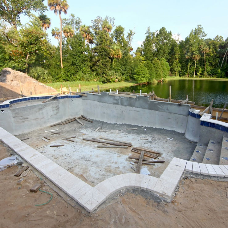 Construction de piscine