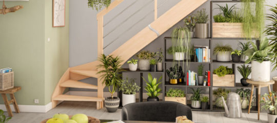 Escalier en bois