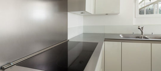 crédence inox