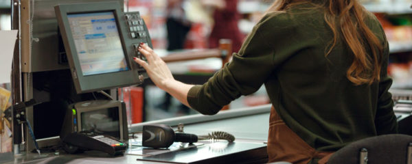 Comptoir de caisse