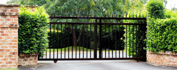 Portail jardin